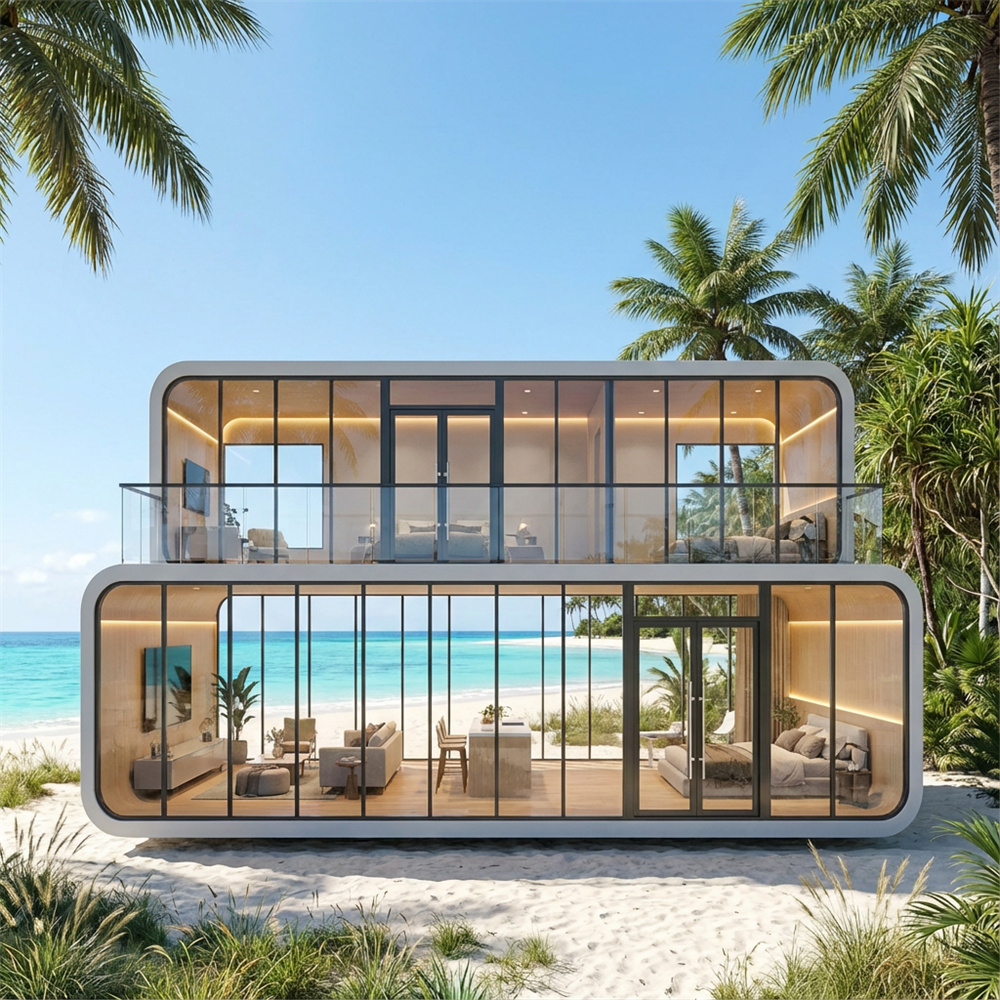 Pod Kapsul Apple Kedap Suara & Berventilasi Langsung yang Dapat Ditumpuk