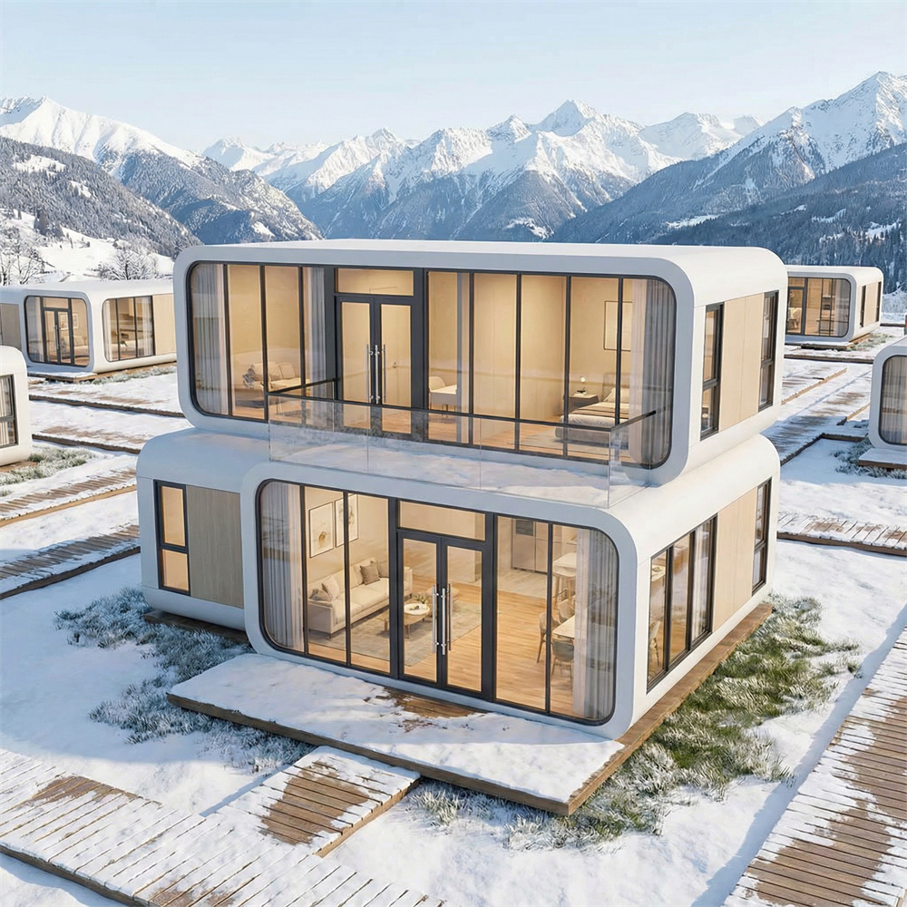 Pod Kapsul Apple Kedap Suara & Berventilasi Langsung yang Dapat Ditumpuk