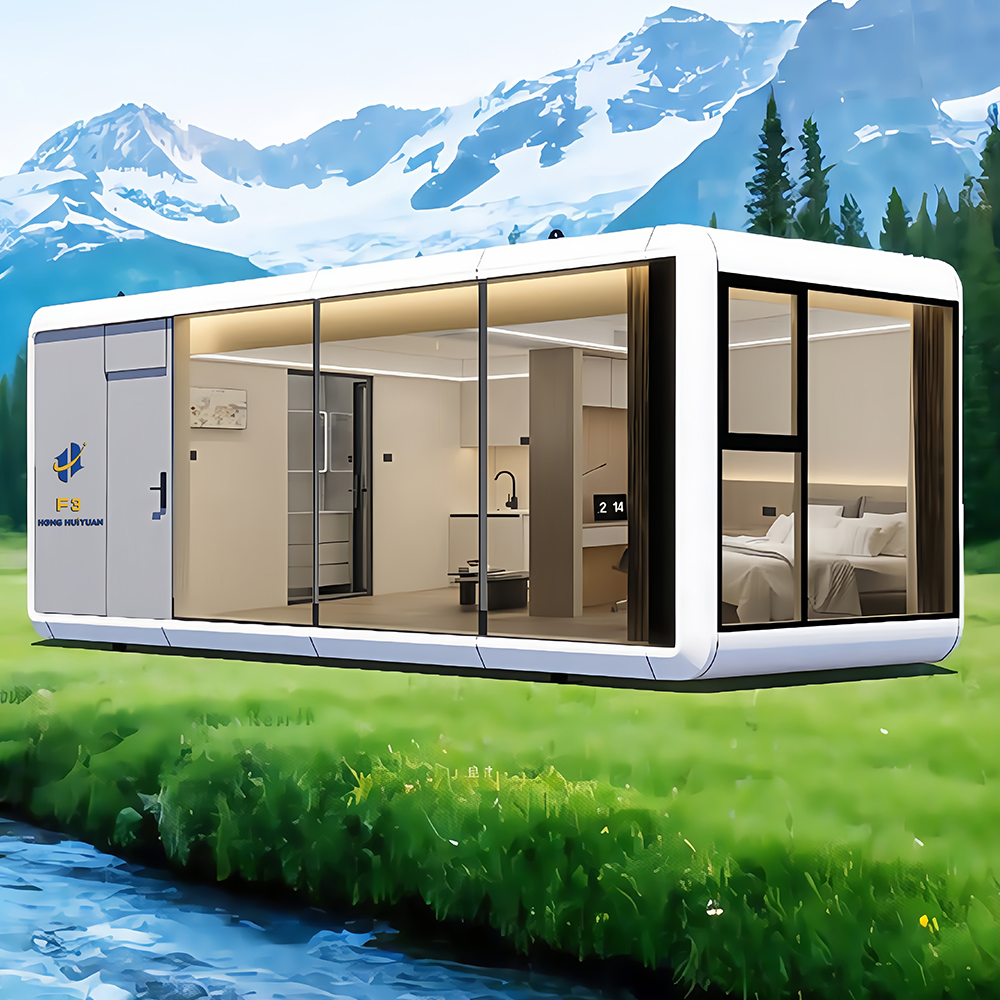 Rumah Modular Apple Kecil Liburan Indah F3