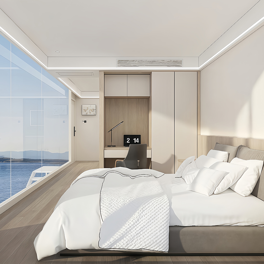 Rumah Modular Apple Kecil Liburan Indah F3