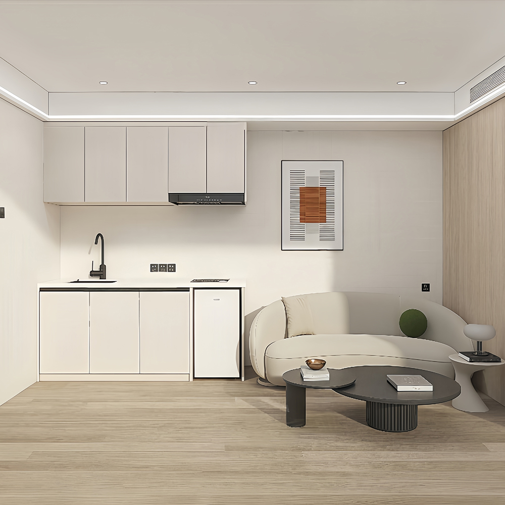 Rumah Modular Apple Kecil Liburan Indah F3