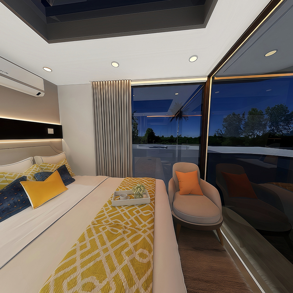 Rumah Kapsul Modular Pracetak Standar S1