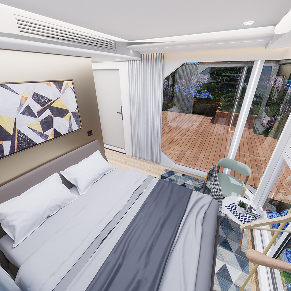 S3-2 Rumah Kapsul Modular Panorama