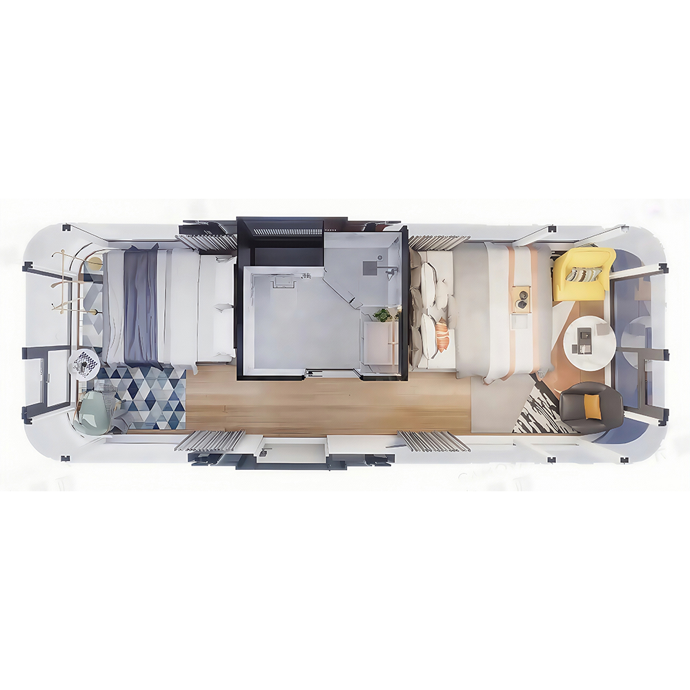 S3-2 Rumah Kapsul Modular Panorama