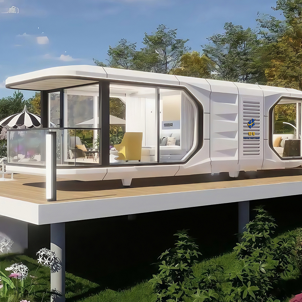 S5 Rumah Kapsul Pemandangan Portabel