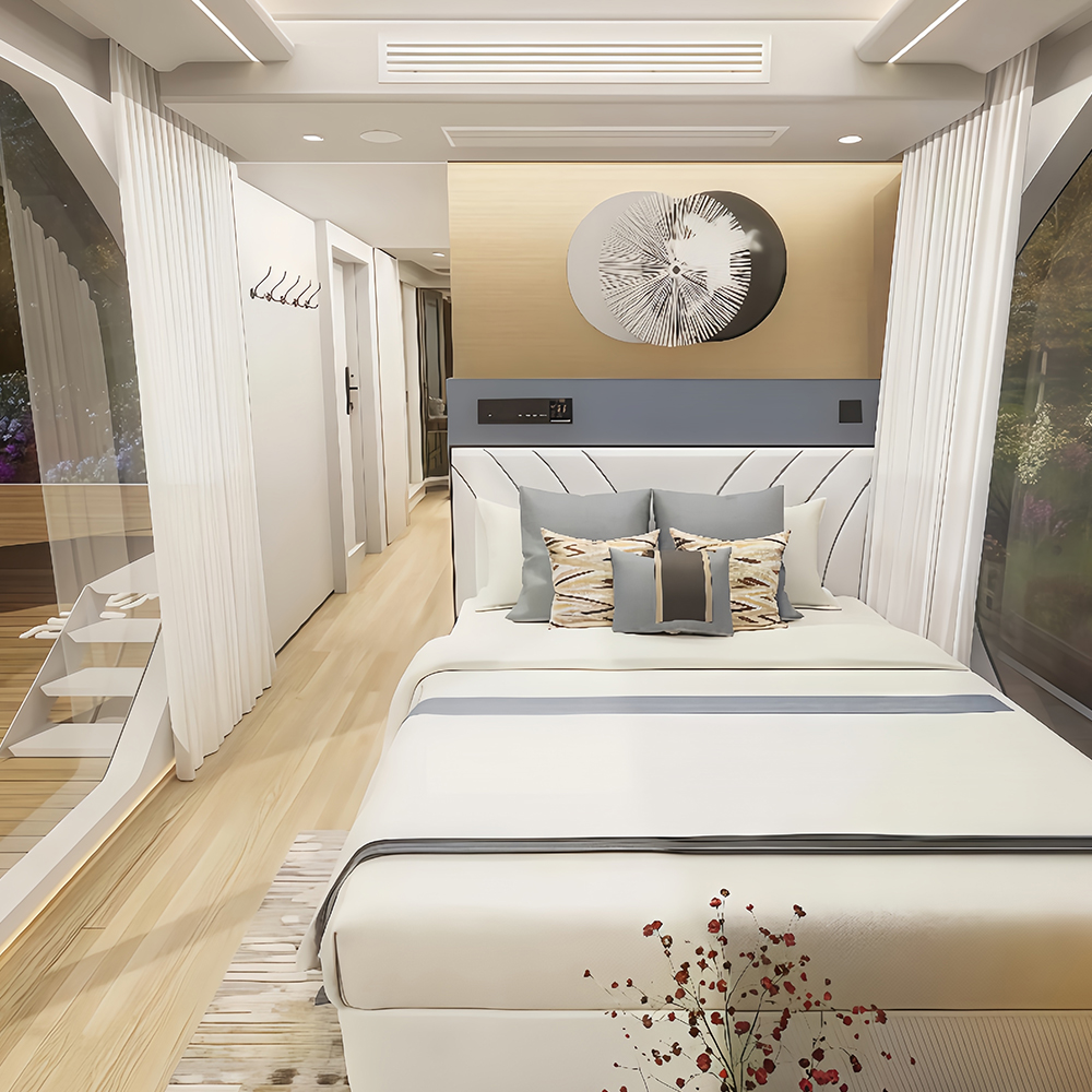 S5 Rumah Kapsul Pemandangan Portabel