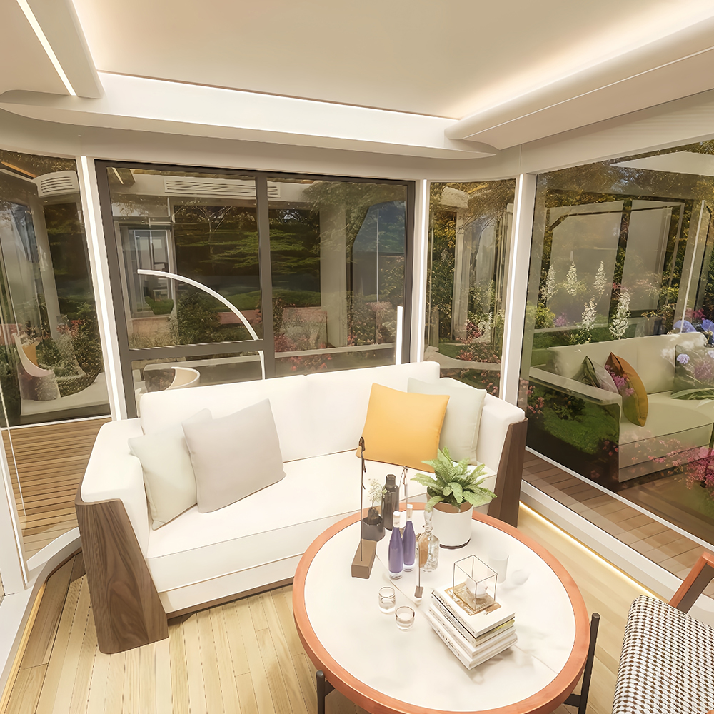 S5 Rumah Kapsul Pemandangan Portabel